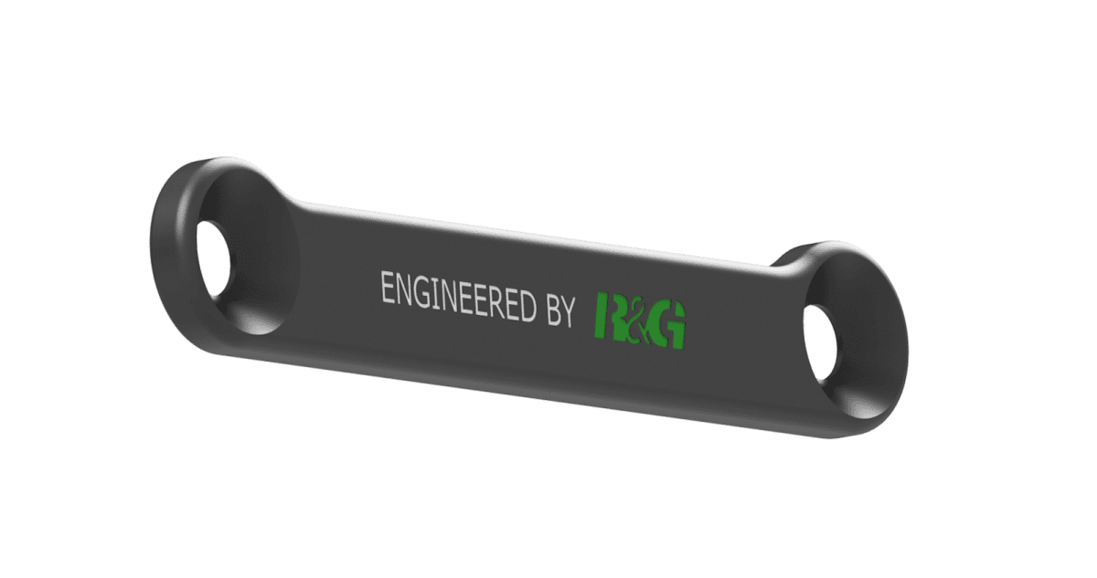 Placchette copri fori poggiapiedi poste | RG - BLP0105BK - 32835 - ENDURRAD