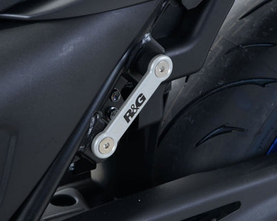 Placchette Copri Fori Poggiapiedi Posteriori Lato Sx Suzuki SV650 16 SV650X 18 16710 Rg BLP0058BK - ENDURRAD