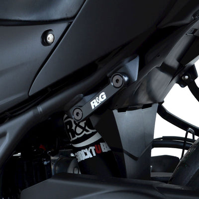Placchette Copri Fori Poggiapiedi Posteriori Lato Sx Yamaha Mt 25 Mt 03 13035 - Endurrad