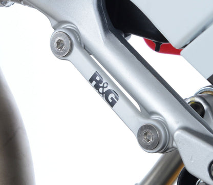 Placchette copri fori poggiapiedi posteriori (paio), MV Agusta F4 1000R '10- /F4RR/F4RC - silver