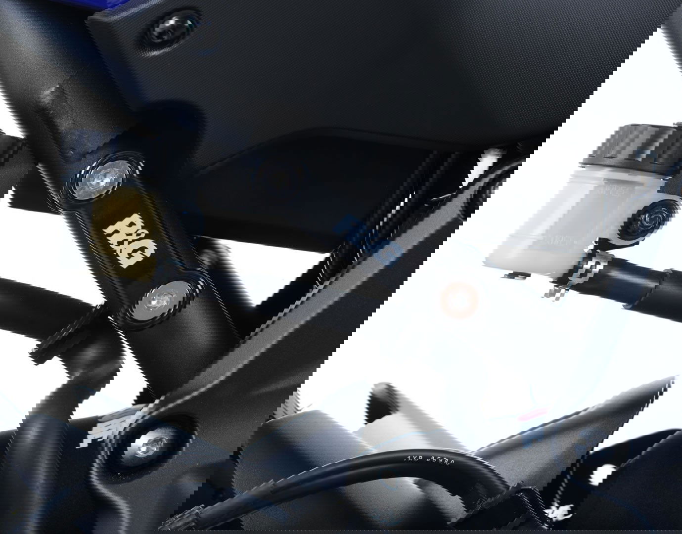 Placchette Copri Fori Poggiapiedi Posteriori Paio Yamaha Tracer 700 17442 Rg BLP0061BK - Endurrad