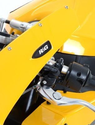 Placchette Coprifori Specchietti Buell EBR1190RX 11906 Rg MBP0018BK - ENDURRAD