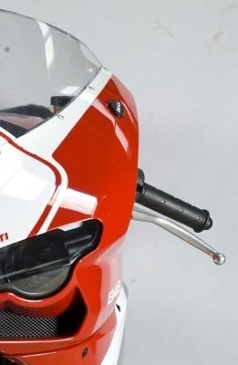 Placchette Coprifori Specchietti Ducati 848 1098 1198 7294 Rg MBP0009BK - ENDURRAD