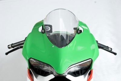 Placchette Coprifori Specchietti Ducati 899 1199 Panigale 7295 Rg MBP0010BK - ENDURRAD