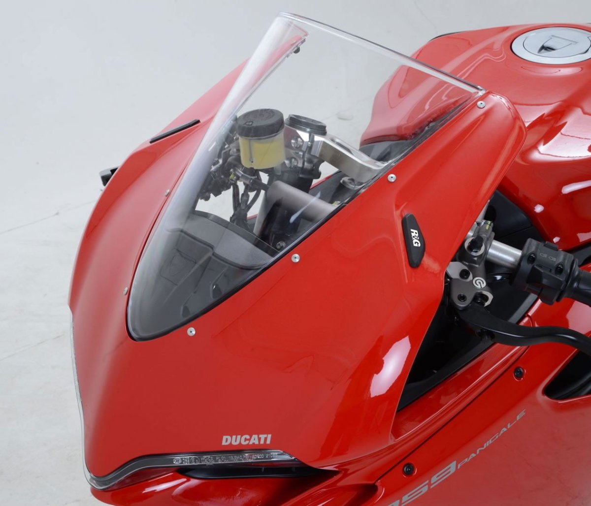 Placchette Coprifori Specchietti Ducati 959 1299 Panigale 12297 Rg MBP0022BK - ENDURRAD