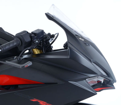 Placchette Coprifori Specchietti Honda CBR250RR 17 R G 18359 Rg MBP0026BK - ENDURRAD