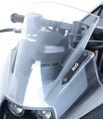 Placchette Coprifori Specchietti Ktm RC125 200 390 11907 Rg MBP0019BK - Endurrad