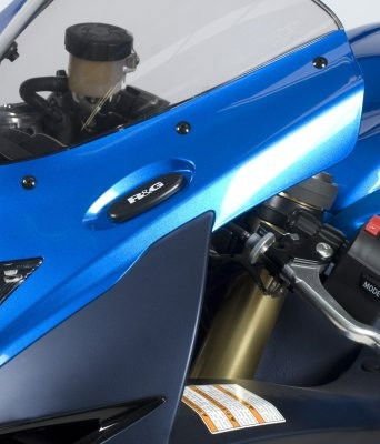 Placchette Coprifori Specchietti Suzuki Gsx R600 750 L1 7297 Rg MBP0012BK - ENDURRAD