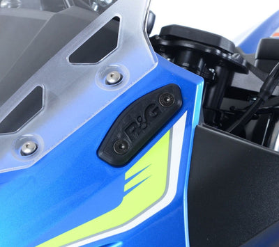 Placchette Coprifori Specchietti Suzuki GSX250R 17 R G 54707 Rg MBP0030BK - ENDURRAD