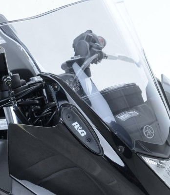 Placchette Coprifori Specchietti Yamaha Yzf R25 14 18 Yzf R3 15 18 12084 Rg MBP0020BK - ENDURRAD