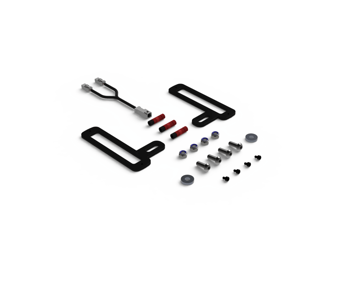 Placchette fissaggio modulo luminoso DRL e B6 - ENDURRAD