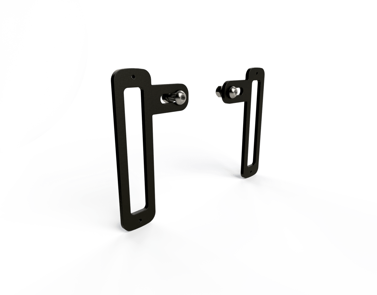 Placchette fissaggio modulo luminoso DRL e B6 - ENDURRAD