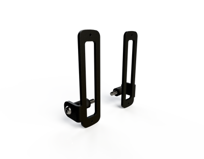 Placchette fissaggio modulo luminoso DRL e B6 DENALI - Sicurezza Profe