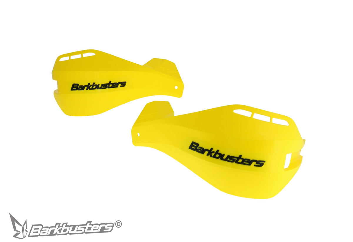 Plastiche paramani Barkbusters EGO-203 gialle, coppia destra e sinistra