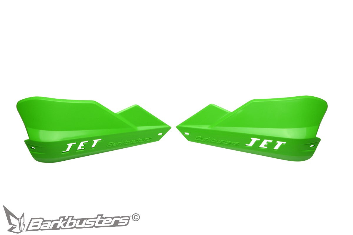 Plastiche paramani Barkbusters JET-003 verdi, coppia destra e sinistra