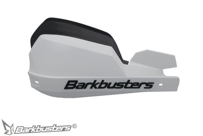 Plastica paramano Barkbusters VPS-203 bianca con deflettore antivento in posizione alta
