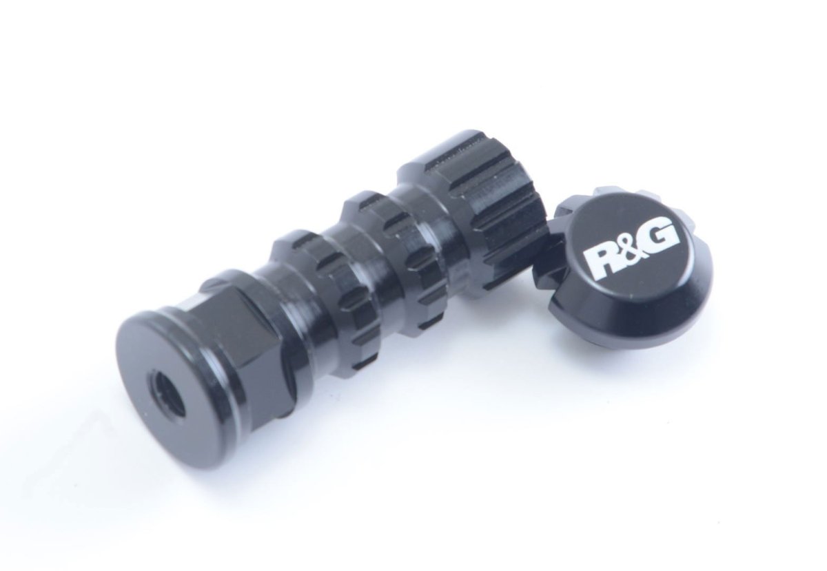 Poggiapiedi Di Ricambio Pedane Arretrate R G 12110 Rg RP0003BK - ENDURRAD