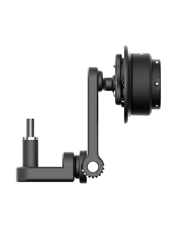 Motorcycle phone mount with adjustable-angle clutch lever mount Quick Launch | QM10