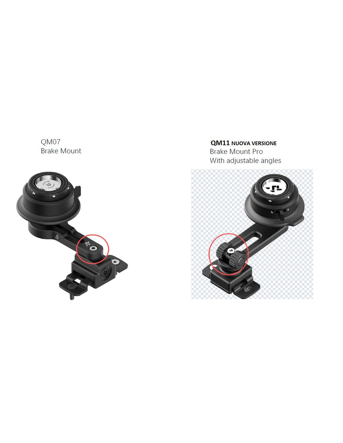 Adjustable tilt