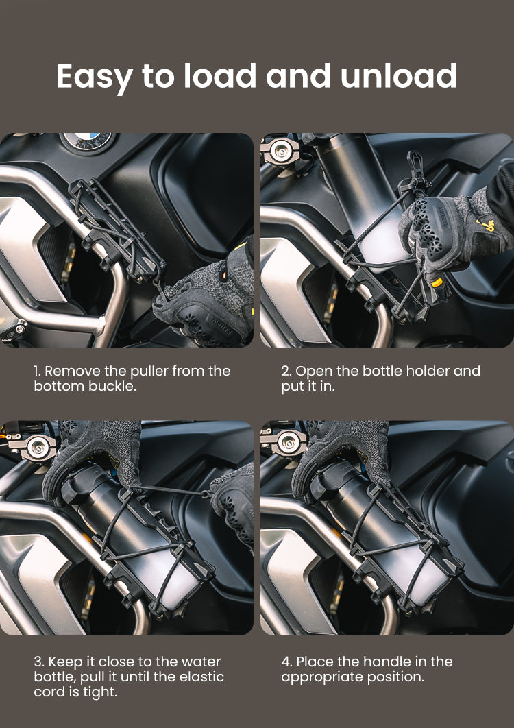 It loads in four gestures