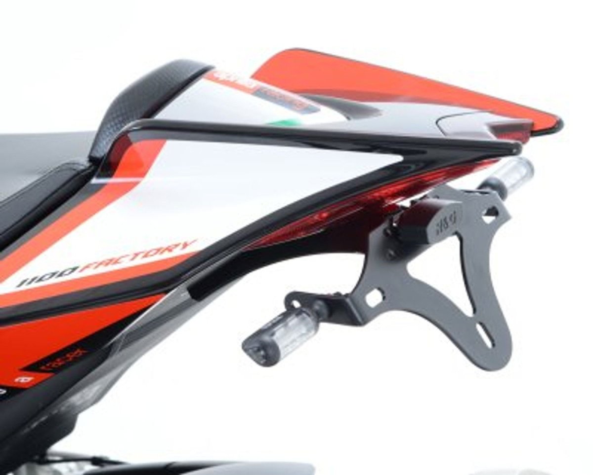Portatarga Aprilia V4 Tuono 1100 15 12861 Rg LP0183BK - ENDURRAD