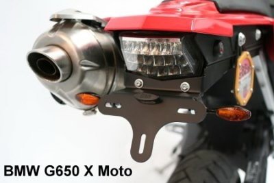 Portatarga Bmw G650 X Challenge Country Moto 5680 Rg LP0049BK - ENDURRAD