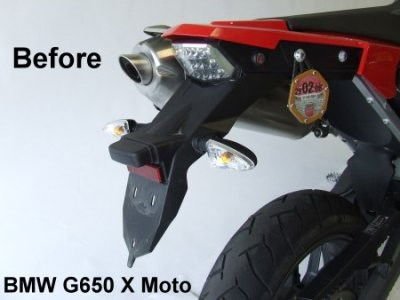 Portatarga Bmw G650 X Challenge Country Moto 5680 Rg LP0049BK - ENDURRAD