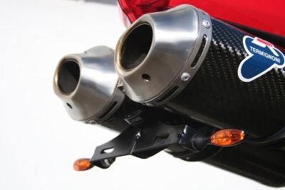 Portatarga Ducati 1098 S & 848 '08 - (incluso frecce) - ENDURRAD