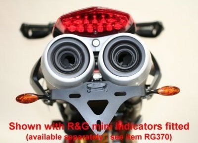 Portatarga Ducati Hypermotard 796 1100 5687 Rg LP0054BK - ENDURRAD
