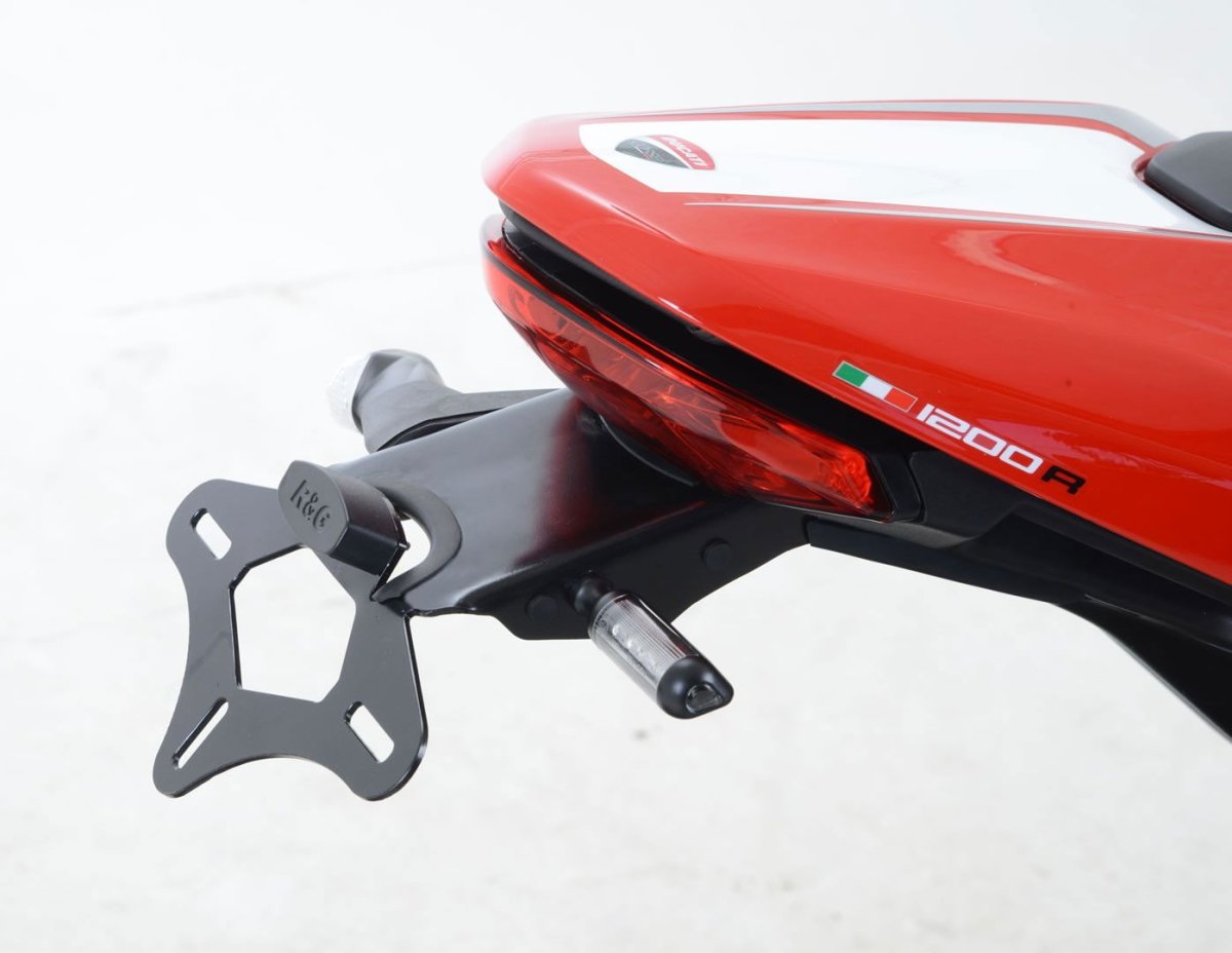 Portatarga Ducati Monster 1200R 16 17 15518 Rg LP0191BK - ENDURRAD