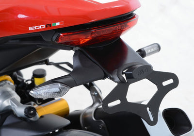 Portatarga Ducati Monster 1200R 16 17 15518 Rg LP0191BK - ENDURRAD