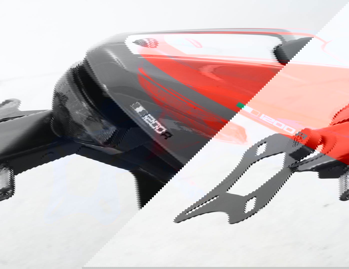 Portatarga Ducati Monster 1200R 16 17 15518 Rg LP0191BK - Endurrad