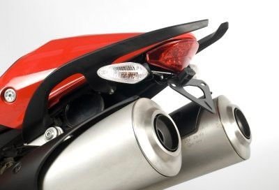 Portatarga Ducati Monster 796 Fino Al 2010 Monster 696 1100 5730 Rg LP0097BK - ENDURRAD