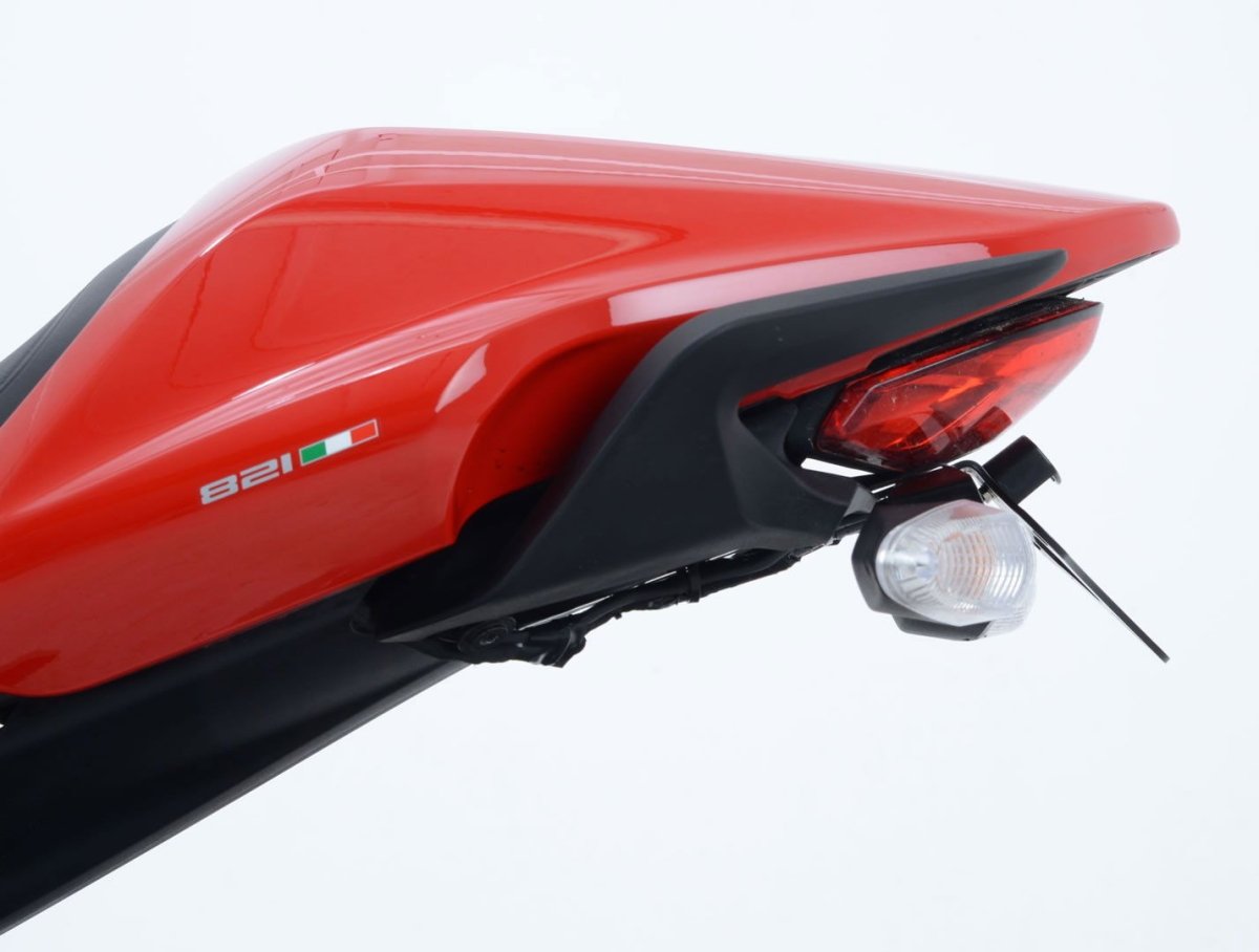 Portatarga Ducati Monster 821 14 17 11900 Rg LP0166BK - ENDURRAD