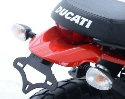 Portatarga Ducati Scrambler Icon 12292 Rg LP0177BK - ENDURRAD