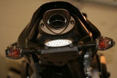 Portatarga Honda CBR600RR 07 12 5670 Rg LP0042BK - ENDURRAD