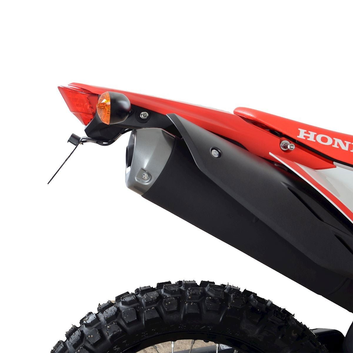 Portatarga Honda CRF300L 21 CRF300 Rally 21 71732 Rg LP0304BK - ENDURRAD