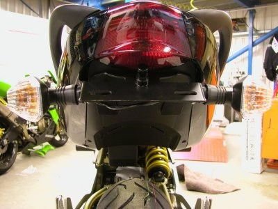 Portatarga Kawasaki Er 6 Ninja 650R Fino A 08 5645 Rg LP0021BK - ENDURRAD