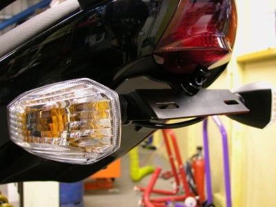 Portatarga Kawasaki Er - 6 (Ninja 650R) Fino A '08 - ENDURRAD