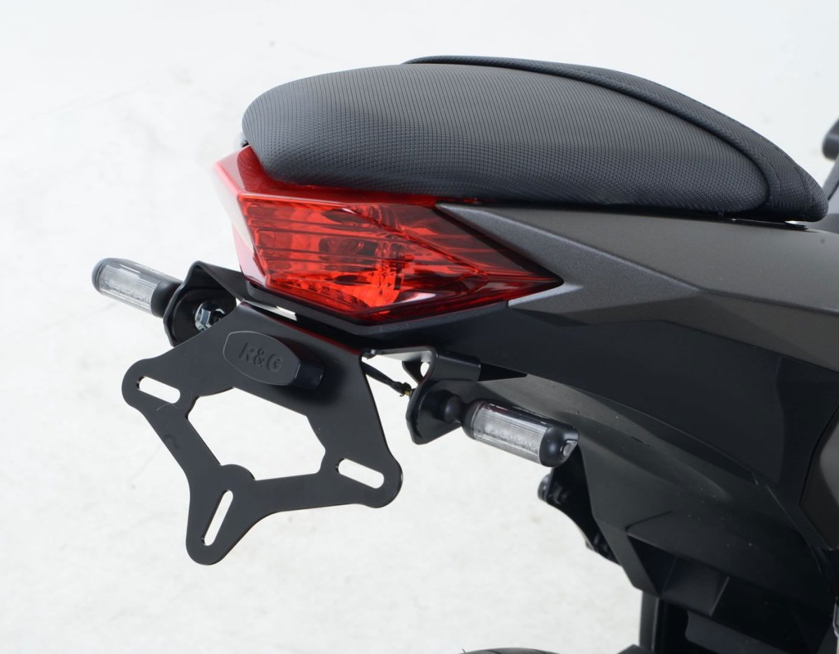 Portatarga Kawasaki Ninja 300 13 17 7282 Rg LP0130BK - ENDURRAD