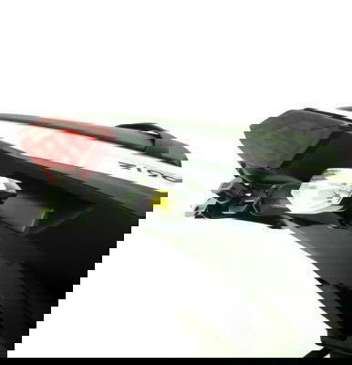 Portatarga Kawasaki Z1000 10 13 5728 Rg LP0095BK - Endurrad