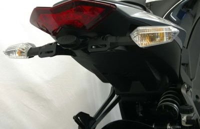Portatarga Kawasaki Z1000 10 13 5728 Rg LP0095BK - ENDURRAD