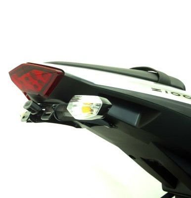 Portatarga Kawasaki Z1000 10 13 5728 Rg LP0095BK - ENDURRAD