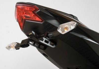 Portatarga Kawasaki Zx 10 08 ZX6 R 09 18 5698 Rg LP0064BK - ENDURRAD