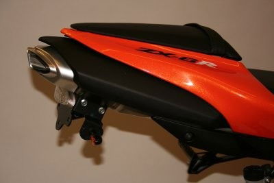 Portatarga Kawasaki ZX6 R 07 08 5676 Rg LP0047BK - Endurrad