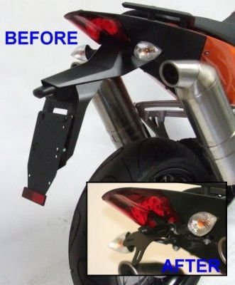 Portatarga KTM 690 SM & 690 Duke III '08 - ENDURRAD