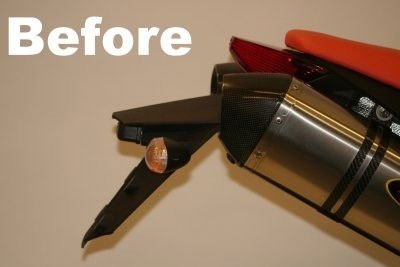 Portatarga Ktm Superduke 990 Tutti Gli Anni Superduke R 2012 Rg LP0043BK - ENDURRAD