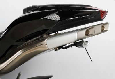 Portatarga MV Agusta F4 1000R 2010- / F4RR 2011- (silenziatori quadrati)