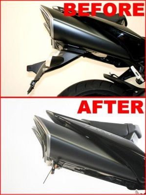 Portatarga Suzuki B King 07 5693 Rg LP0060BK - ENDURRAD