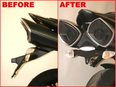 Portatarga Suzuki B - KING '07 - ENDURRAD